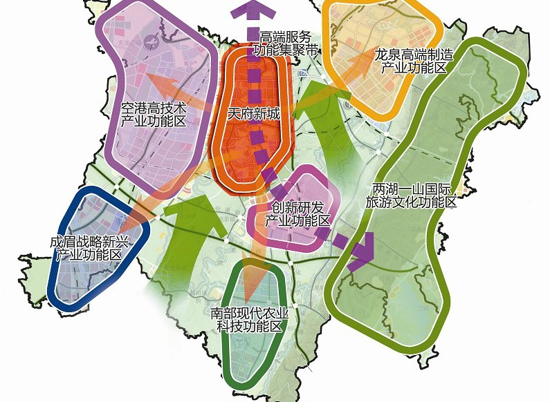 天府新区晋升国家级 龙泉现同质化竞争